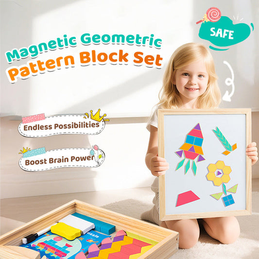🎁Wooden Magnetic Pattern Block Puzzle Set🎁