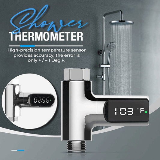 Safe & Cozy Shower Thermometer