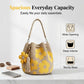 Crochet Bucket Bag for Women