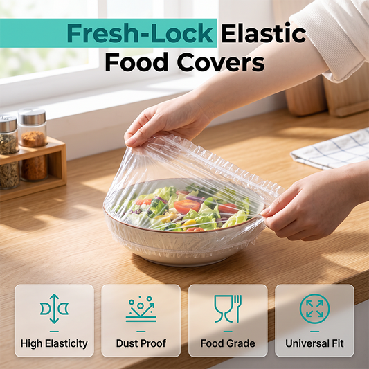 Clear Elastic Food Storage Covers