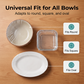 Clear Elastic Food Storage Covers