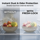 Clear Elastic Food Storage Covers