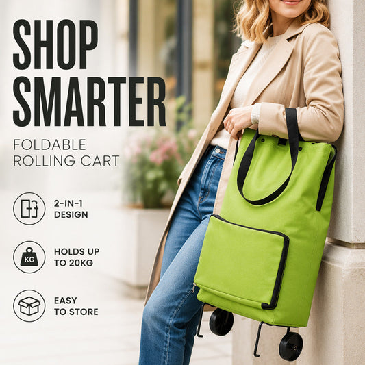 Foldable Shopping Trolley Bag