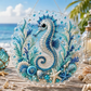 🌊 DIY Ocean Pearl Painting – Create Your Own Unique Wall Art with a Beautiful Sea Theme