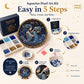DIY Celestial Zodiac Pearl Painting Kit