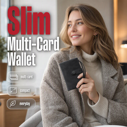 Women's Multi-Card Slot Clutch Wallet