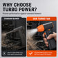 Handheld Mini Turbo Fan with Brushless Motor