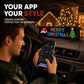 Flexible LED Car Display with Smart App Control
