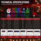 Flexible LED Car Display with Smart App Control
