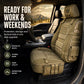 Tactical Car Seat Cover with Storage Pockets